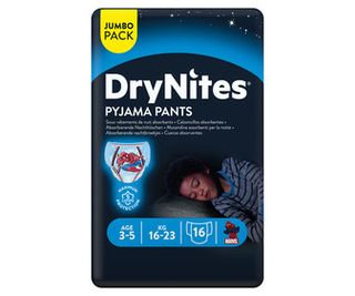 Pañales de Noche Drynites Niños Talla 6, 16 Uds.