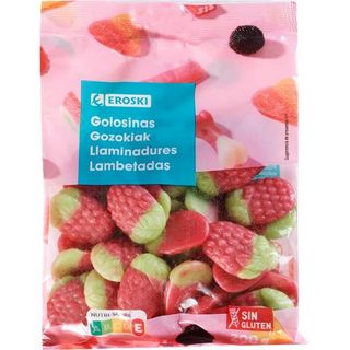 Golosina De Fresas Eroski, Bolsa 200 G (25970054)