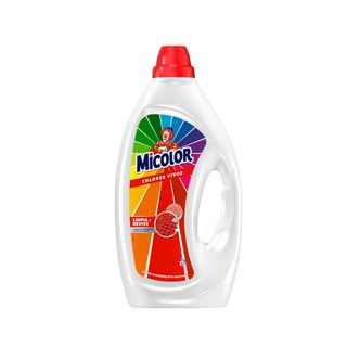 Micolor Detergente Máquina Líquido Gel Colores Vivos 30u (296096)
