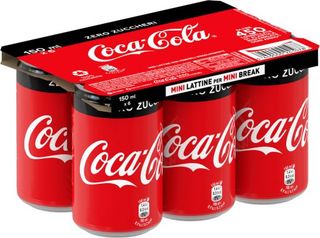 Coca Cola Latt.6X150Ml Zero