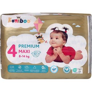 Kuniboo Premium Rozmiar 4 Maxi 42 szt.