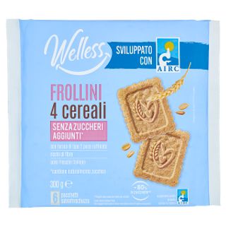 Frollino 4 Cereali Senza Zucchero300G