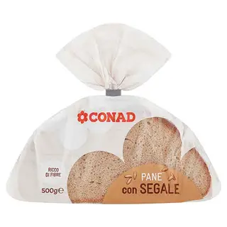 CONAD Pane con Segale 500 g - 8003170054059
