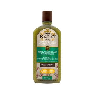 Champú Anticaída Herbolaria Milenaria Tío Nacho Botella 330 Ml. (8420212883017)
