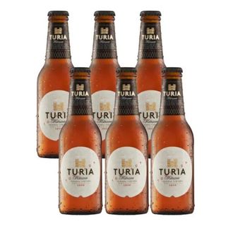 Pack 6x Turia Cerveza Botellín 250ml