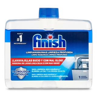 Limpiador Para Máquina Lavavajillas Finish Botella 250 Ml
