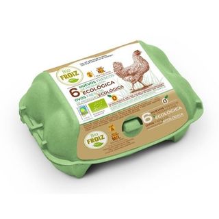 Huevos Froiz Ecológicos Categoría A Talla M/L 6 U
