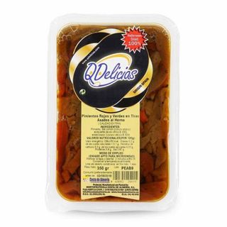 Pimientos Tiras Asados Delicias Tarrina 350G