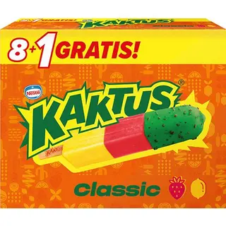 Nestle Lody Kaktus 8+1 gratis 9x45 ml