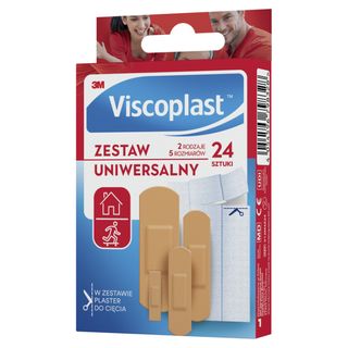 Viscoplast Zestaw Uniwersalny, Plastry opatrunkowe