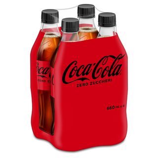 COCA-COLA Zero Zuccheri PET 4 x 660 ml