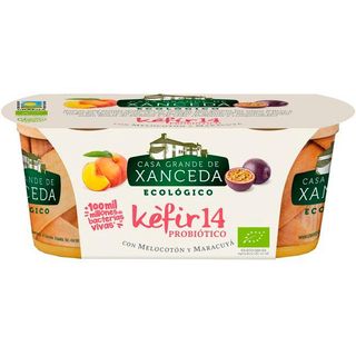 Kefir Eco Maracuya Melocotón Casa Grande De Xanceda  2X125 Gr. (25982802)