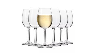 Krosno - Kieliszki do wina białego Pure 250 ml. Komplet 6 sztuk - 6 sztuk