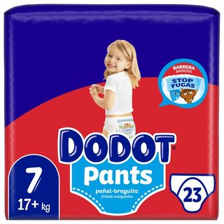 Pañales Pants Talla 7 (17+ kg) - Dodot - 23 unidades 8001841677279