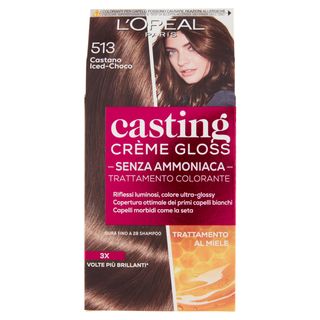 Casting Crème Gloss Colorazione Permanente Castano Iced-Choco N.513