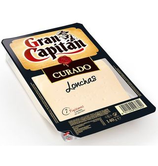 Queso Gran Capitán Curado Lonchas 140 G