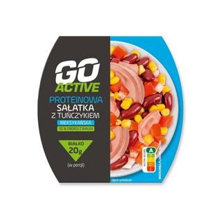 Go Active Sałatka proteinowa meksykańska z tuńczykiem 160 g