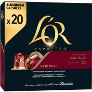 Café Nespresso Selección Barista L'Or, Paquete 20 Monodosis (23884711)