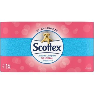 Papel Higiénico Scottex, Paquete 16 Rollos (17028911)