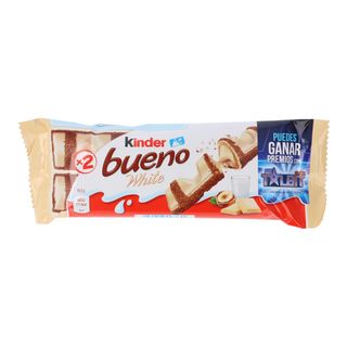 Choc Kinder Bueno White Ferrero 2X39G21.
