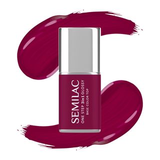 Semilac Lakier hybrydowy One Step Glossy, S775 Plum White