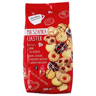 Słodka Cukiernia Mieszanka kruchych ciastek, 500 g
