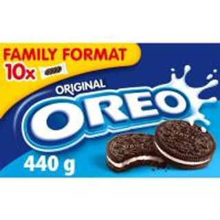 Galleta De Chocolate Rellena Sabor Vainilla Oreo, Caja 440 G (15945470)