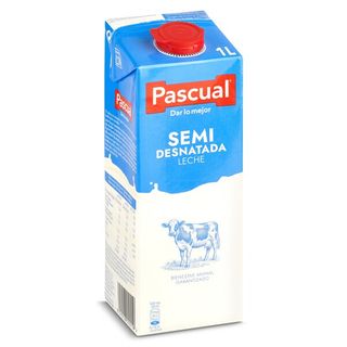 Leche Semidesnatada Pascual Envase 1 L.