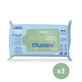 Toallitas Limpiadoras Fibras Naturales Ecológicas Mustela 180 unidades 8436034153658