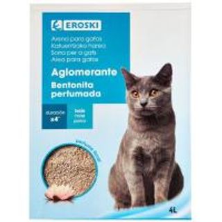 Bentonita Perfumada Eroski, 4 L (2007177)