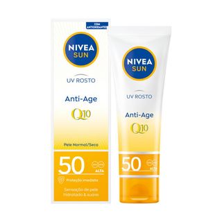 Protetor Solar Rosto Q10 FPS50 Nivea 50 ML