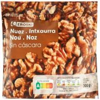 Nuez Sin Cáscara Eroski, Bolsa 300 G