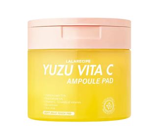 LalaRecipe Yuzu Vita C Ampoule Pad Rozjaśniające płatki z witaminą C