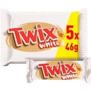 Chocolatina Blanca Twix, Pack 5X46 G