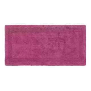 Tappeto bagno 60x110 cm - in cotone magenta