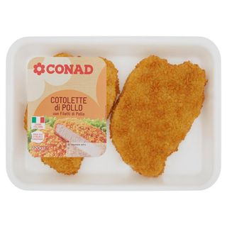 CONAD Cotolette di Pollo 220 g - 8003170034556
