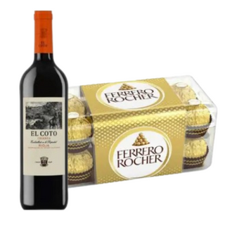 Coto Vino Tinto + Ferrecho Rocher 16u