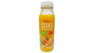 Auchan - Sok tłoczony pomarańczowy 100% - 250 ml