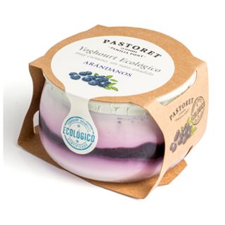 Yogurt de Arándanos Ecológico Pastoret 135 G.