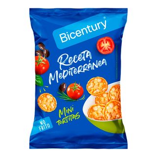 Mini Tortas Maiz Mediterr Bicentury 70 G
