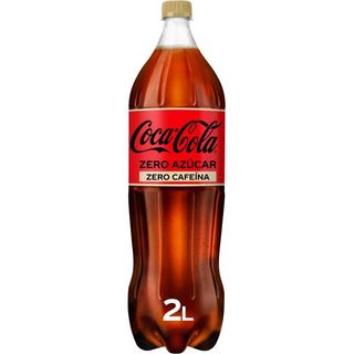 Refresco De Cola Coca Cola Zero Zero Sin Cafeína Botella 2 L.