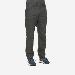 Pantalón De Montaña Y Trekking Hombre Quechua Nh500 Regular 48 (L36) Gris
