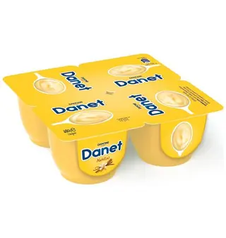 Natillas Danone Danet Vainilla 4 Uds.
