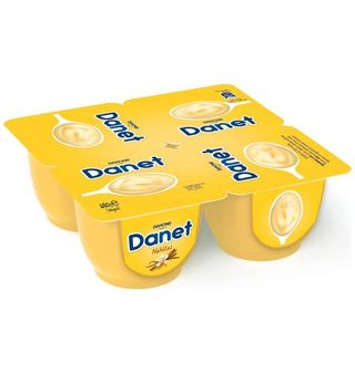 Natillas Danone Danet Vainilla 4 Uds.