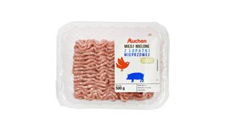 Auchan - Mięso mielone z łopatki wieprzowej  MAP - 500 g