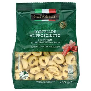 Gusto Bello Tortellini al Prosciutto z dodatkiem szynki prosciutto crudo 250 g