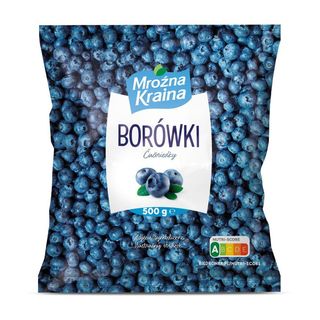Mroźna Kraina Borówki mrożone 500 g
