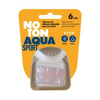 Aqua Sport Tapones Oídos Silicona 6 Unidades. Noton (8470001549808)