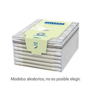 Bastoncillos Papel 200 Uds.Velvera (4046871009762)
