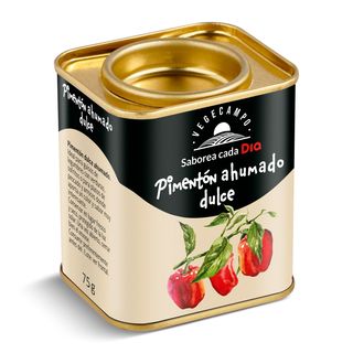 Pimentón Ahumado Dulce Dia Vegecampo Lata 75 G